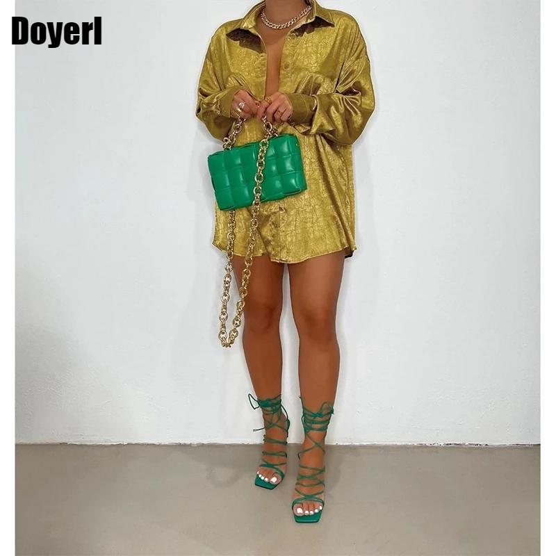 

Autumn Long Sleeve Shirt Dress for Women 2022 Casual Oversized Loose Button Up Shirt Dress Work Streetwear Satin Mini Dresses