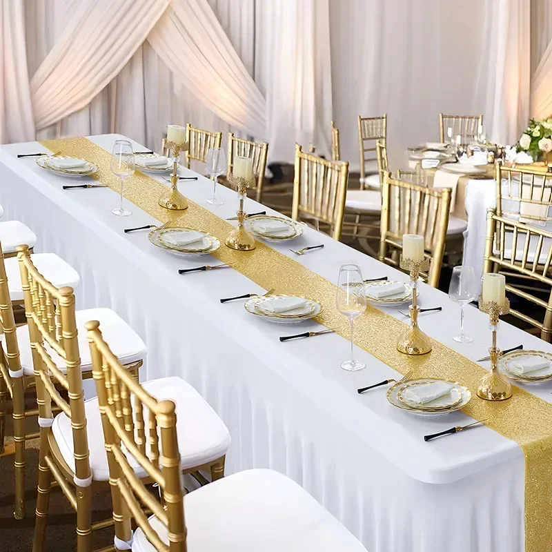 4 фута/122 см приталенная юбка для стола 1-20 шт. покрытие из спандекса отель банкет