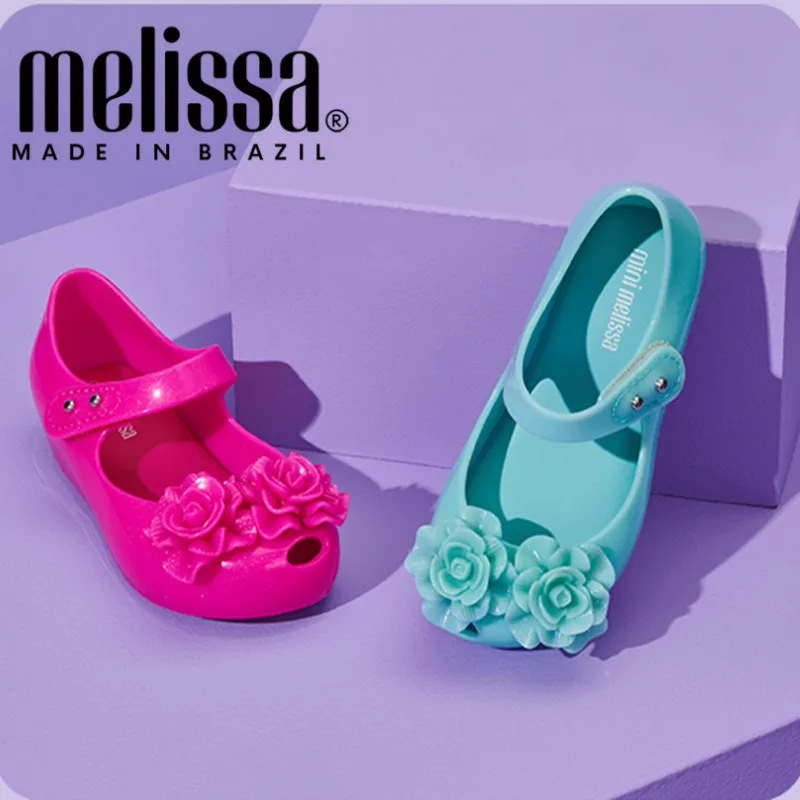 Сандалии-желе детские на мягкой подошве модная повседневная обувь без каблука с