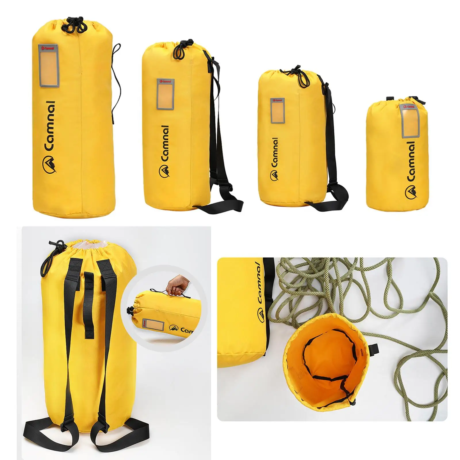 

Outdoor Foldable Rock Climbing Cord Storage Shoulder Backpack
