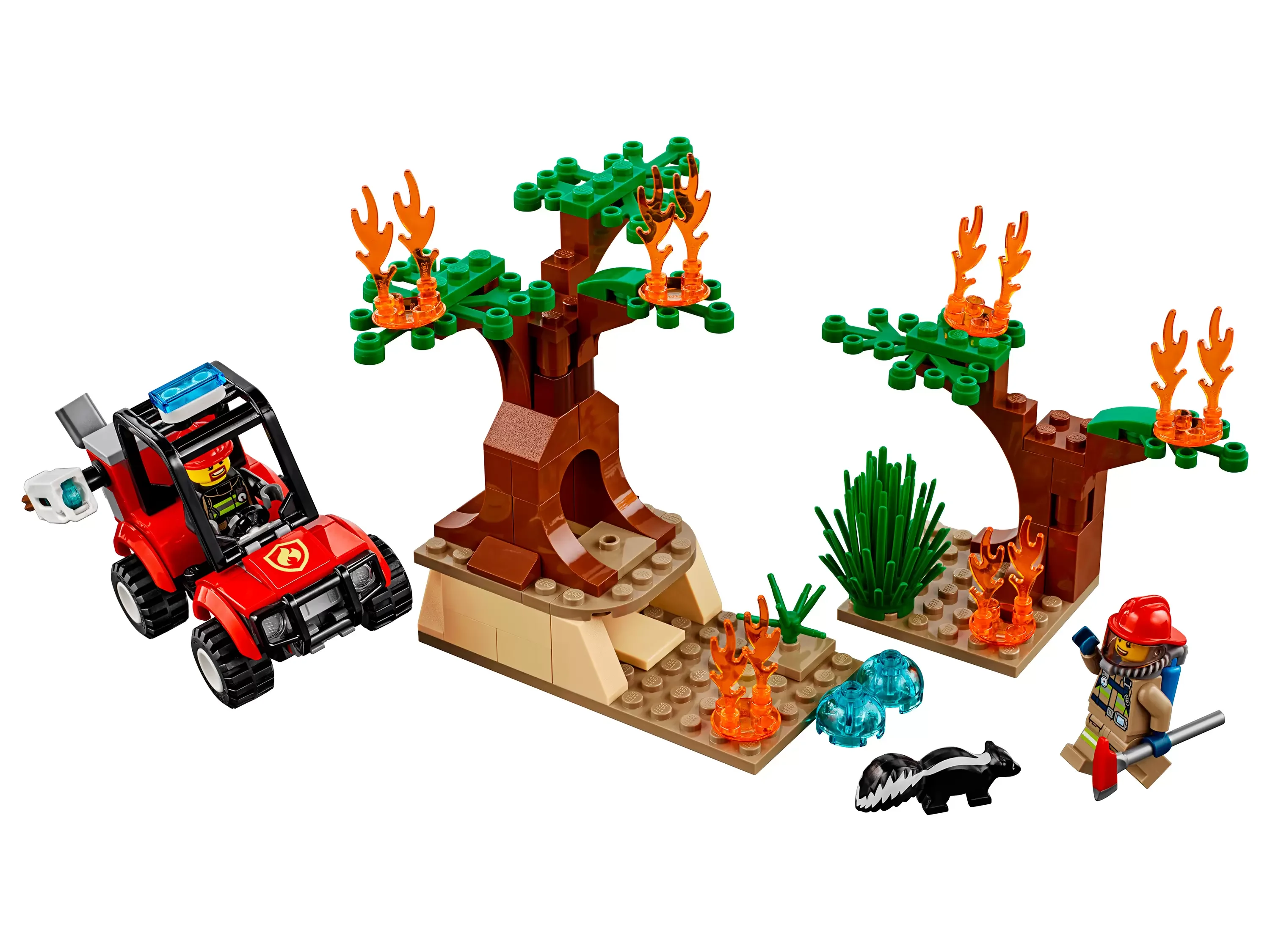 Конструктор LEGO City (Сити) 60217 Пожарный самолёт 6+ | Игрушки и хобби