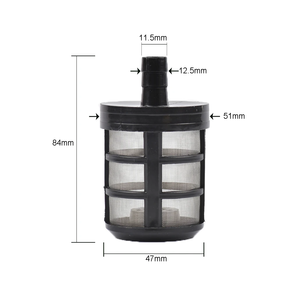 

7/8/10/12/13 мм шланговый фильтр для автомойки, садовые фильтры для орошения, распылитель, фильтрующая сетка, сетка из нержавеющей стали