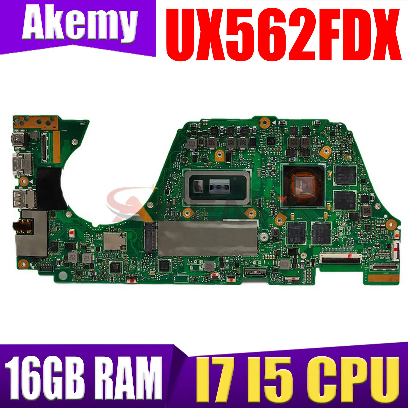 

Материнская плата UX562FDX для Asus Zenbook Flip 15 UX562FD Q536FDX UX562F