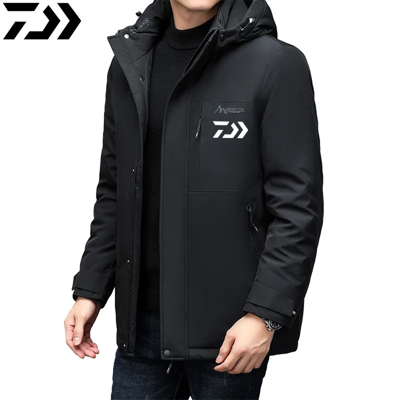 

Daiwa 2024 Men Zip Pockets UV Sun Protection Fishing Jackets Breathable Ultra-Light Windbreaker Outdoor Hiking Skin Thin Coats