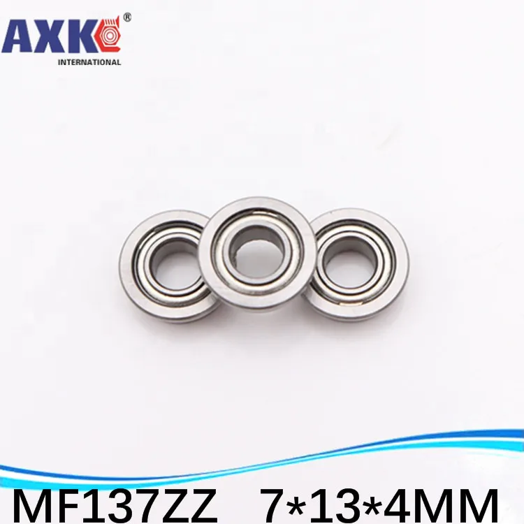 

MF137 MF137-ZZ MF137ZZ MF137-2Z SMF137ZZ LF1370ZZ фланцевые шарикоподшипники с глубоким желобом 7*13*14,6*4*0,8 мм