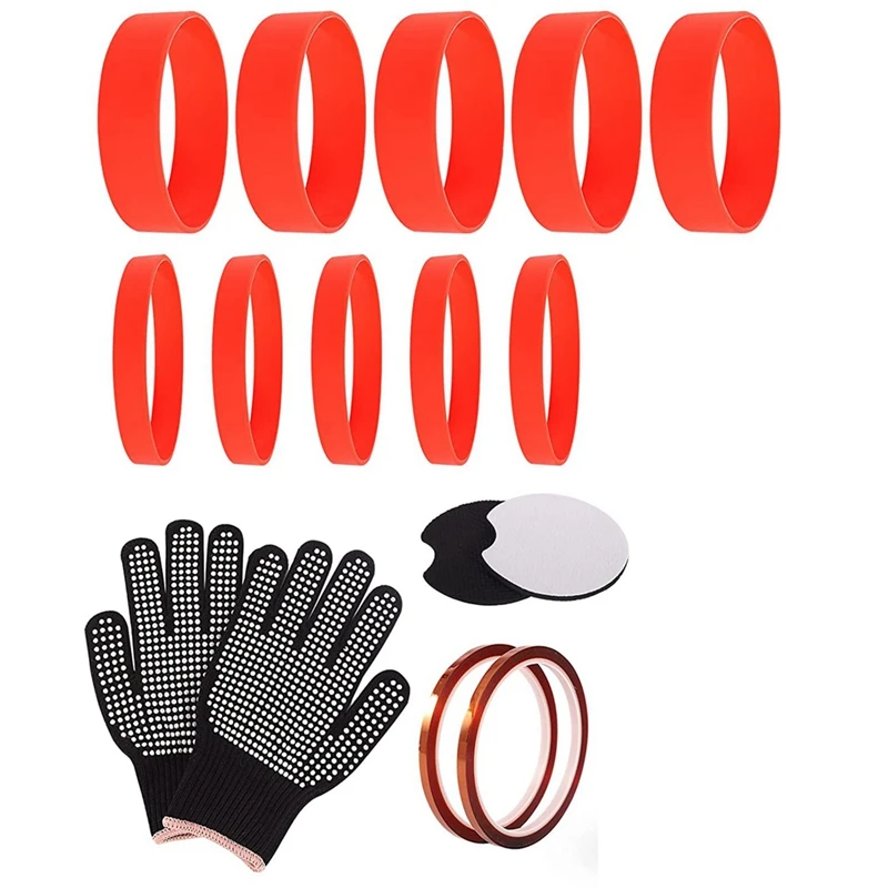 

SEWS-сублимационные заготовки, набор силиконовых ремешков, для сублимационной печати на кружках, стакан для кружек