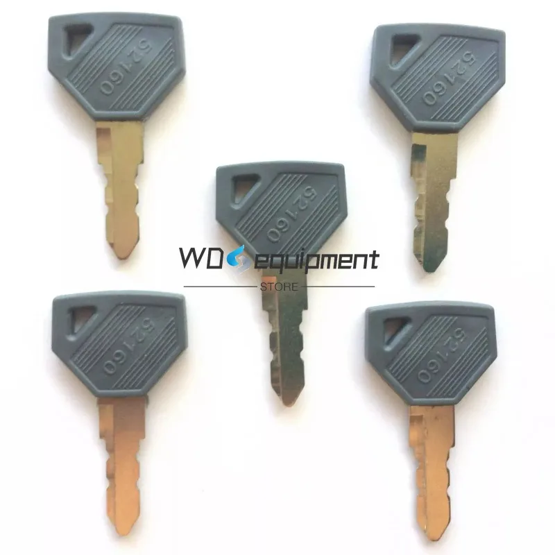 5 шт. ключ 52160 для машины Yanmar экскаватора грейдера бульдозера SC2400 SC2450 EX2900 John Deere 198360
