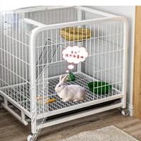 rabbit cage home villa large large free space indoor rabbit cage rabbit nest special breeding