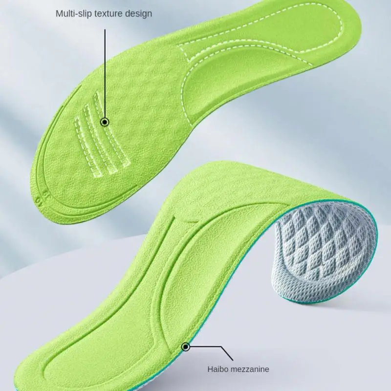 Ортопедические стельки унисекс из мягкой пены с эффектом памяти дезодорирующие