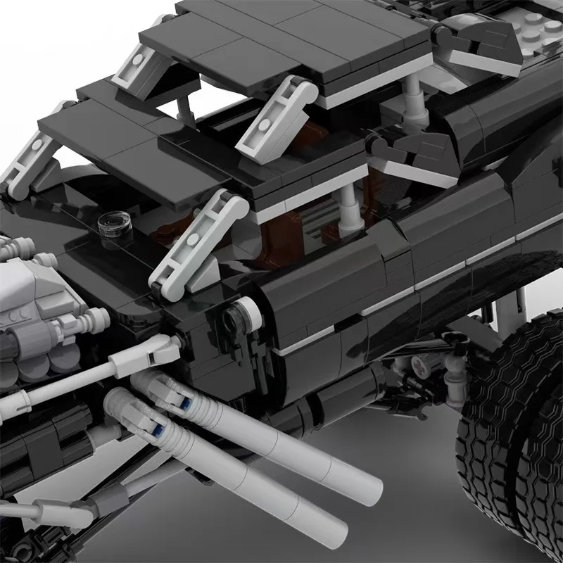 Moc Desert Battlefield Speed Модель внедорожника Кирпичи Mad-Maxs Gigahorse Строительные блоки Набор