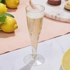 20 шт., одноразовые стаканы для шампанского