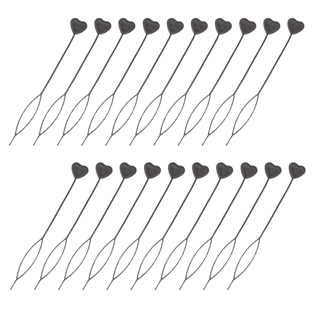 Нитевдеватель для волос инструмент изготовления хвостиков шпилька быстрая