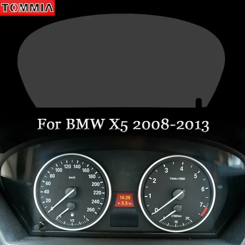 

Interior TPU Dashboard Instrument Screen Protector Film Sticke For BMW X5 2008- Transparent Protection Film