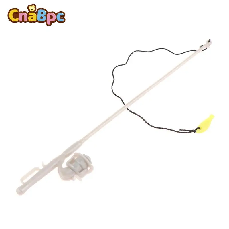 

1 шт. удочка, миниатюрный кукольный домик, модель рыболовного инструмента, игрушечный кукольный домик, садовый сцена, декоративные аксессуа...