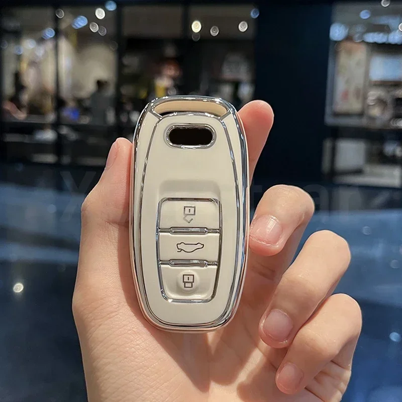 Чехол-брелок для Audi A4 A5 A6 A7 A8 Q8 Q5 S6 S7 S5 S4 RS6 RS7 TT