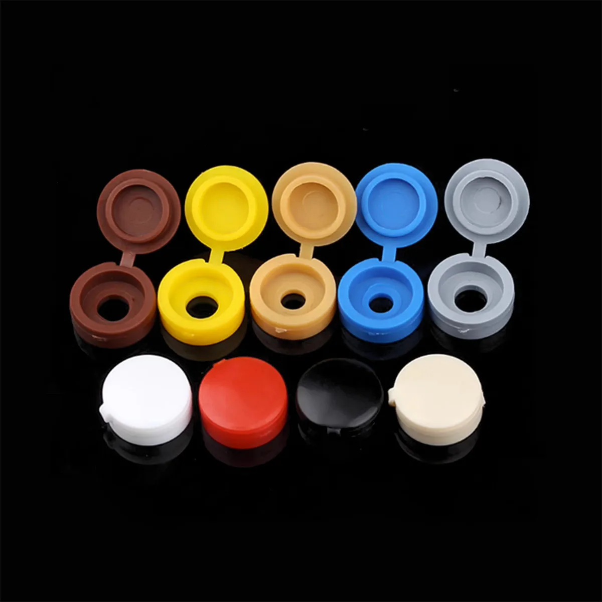 Пластиковый утолщенный винт с соединением декоративная крышка Самонарезающий