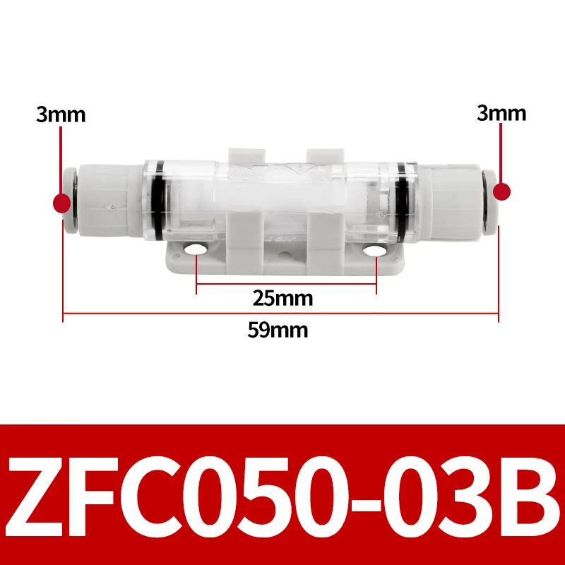 

Пневматический вакуумный фильтр типа трубопровода, Φ-23B, фотоэлемент фильтра воздуха ZFC серии FC050