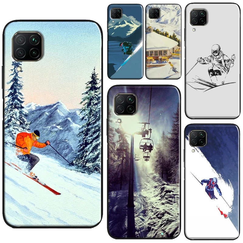 Ski Case For Honor 50 Pro 8x 9x Cover For Huawei P30 P40 P20 Lite Nova 5t P Smart 2019 2021