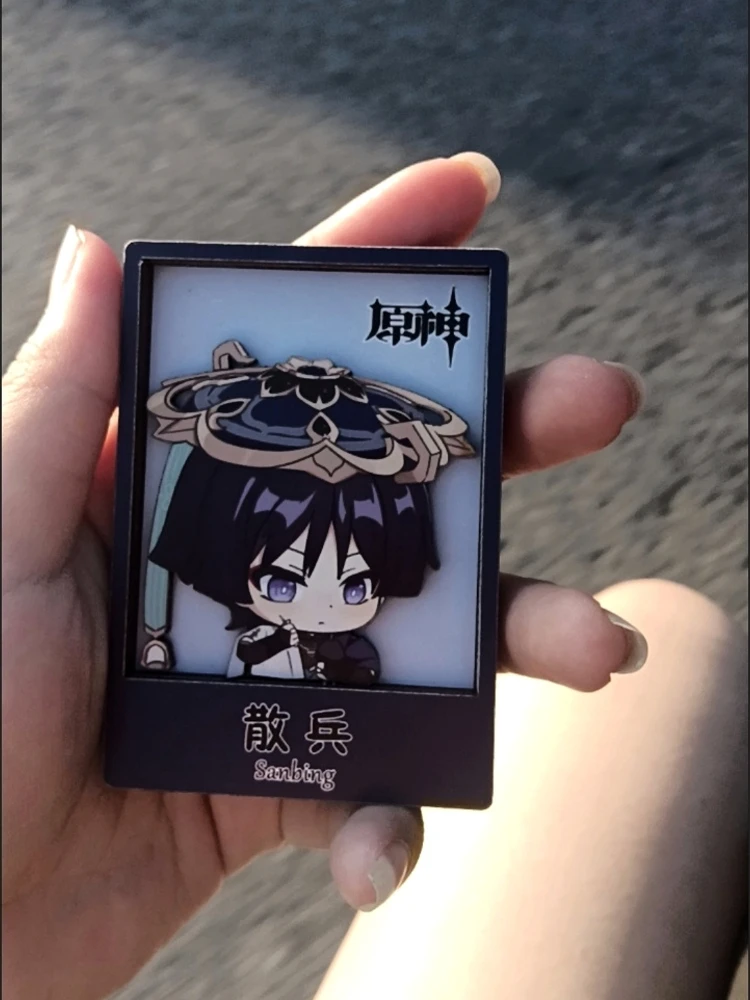 Игра ударный 3D милый воокерский Аватар выражение магнитный деревянный магнит