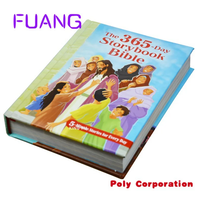 Printing Hardcover High Quality Children Story  Book Printing  Coloring Bible Book Printing (we don't sell book in stock)