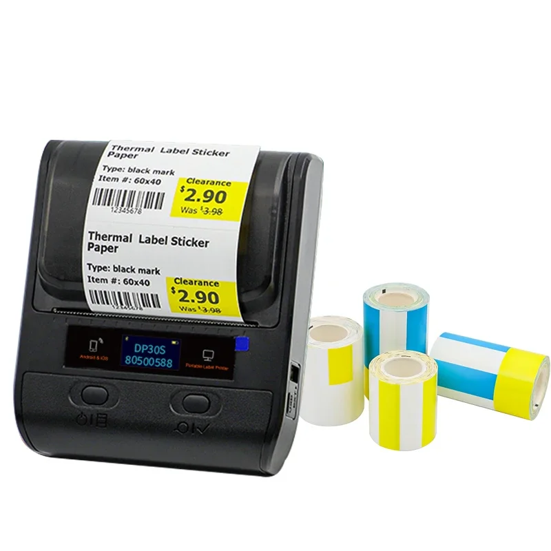 Термопринтер detlonger 80 мм розничная цена для супермаркетов аптек этикеток