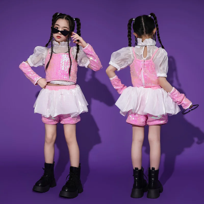 Женский костюм в стиле хип-хоп для джазовых танцев