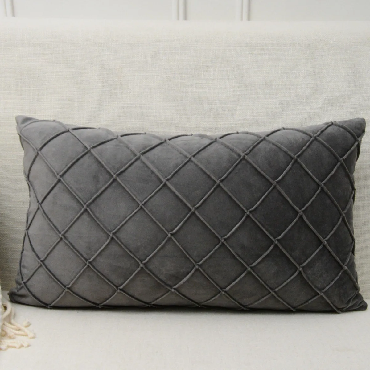 

Различные цвета 30x50, прямоугольная наволочка, ультрамягкая декоративная наволочка для дивана, наволочка для гостиной, Funda Cojin