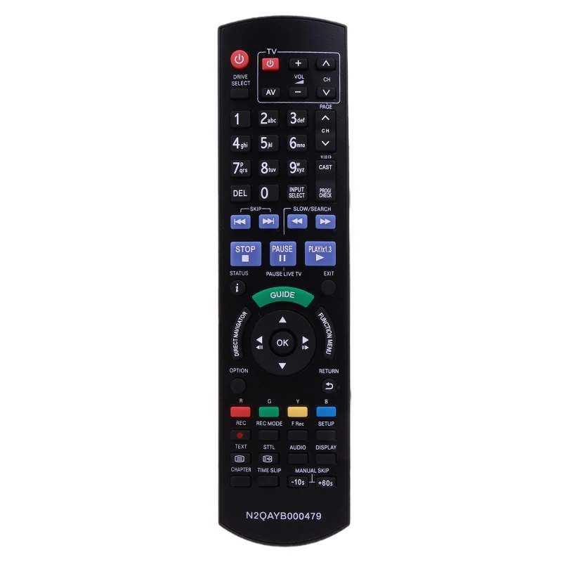 

TV/AC for Panasonic DMRBW780GL DMR-BW780 BluRay Disc Recorder IR6 Remote Control GB225WJSA RMF TX500U RM L1238 N2QAYB00047