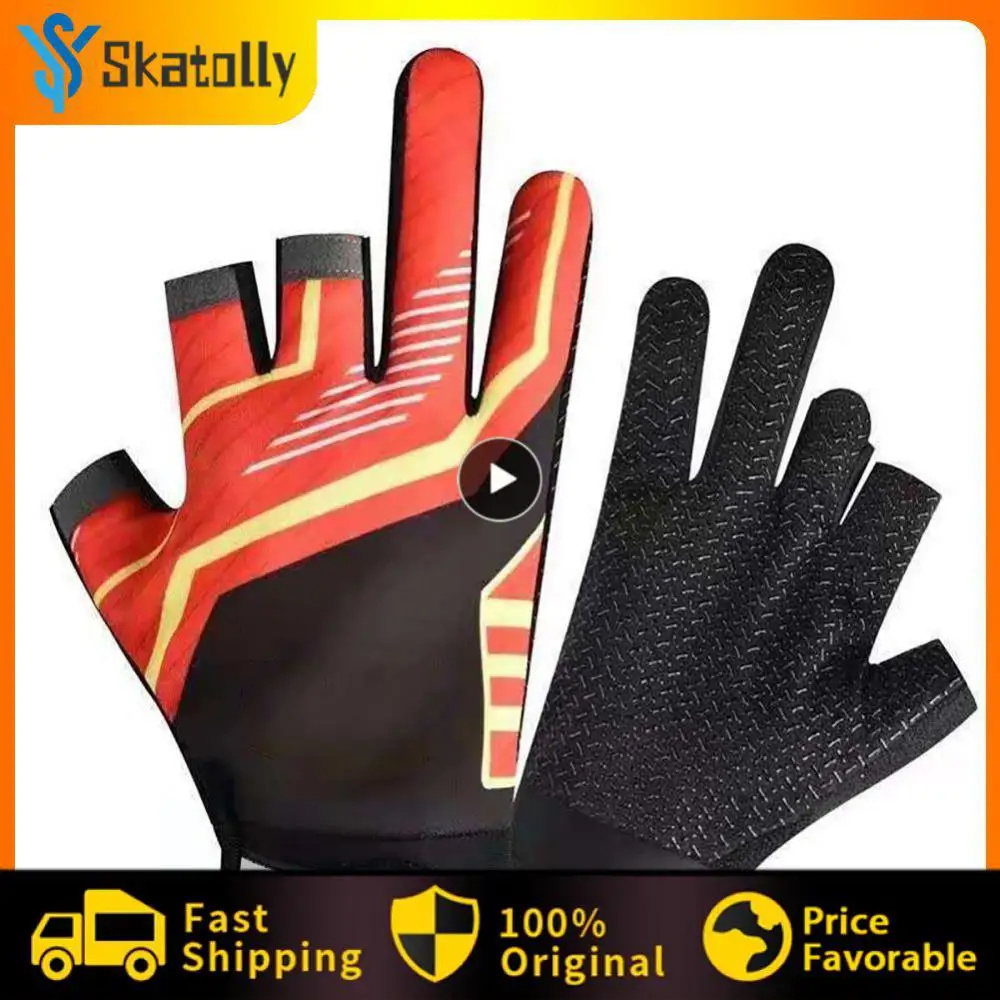 

1~5PCS Motorcycle Full Finger Gloves For Men Women Shockproof Non-Slip Tactical Gloves For Outdoor Fitness Cycling Biker Moto
