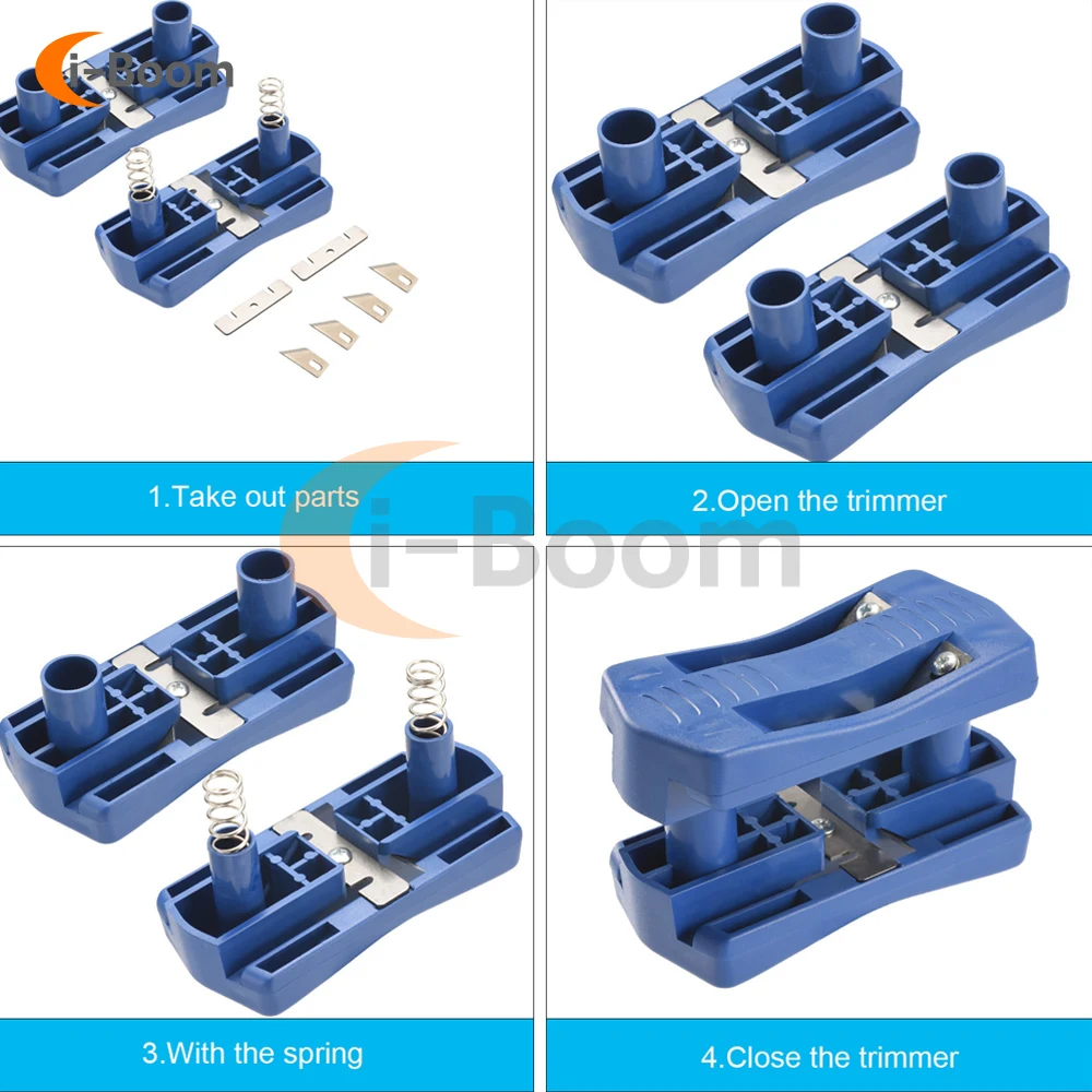 

Edge Trimmer Wood Side Banding Cutter Machine Double Edge Trimmer Manual Tail Trimming Plastic Flathead Woodworking Hand Tools