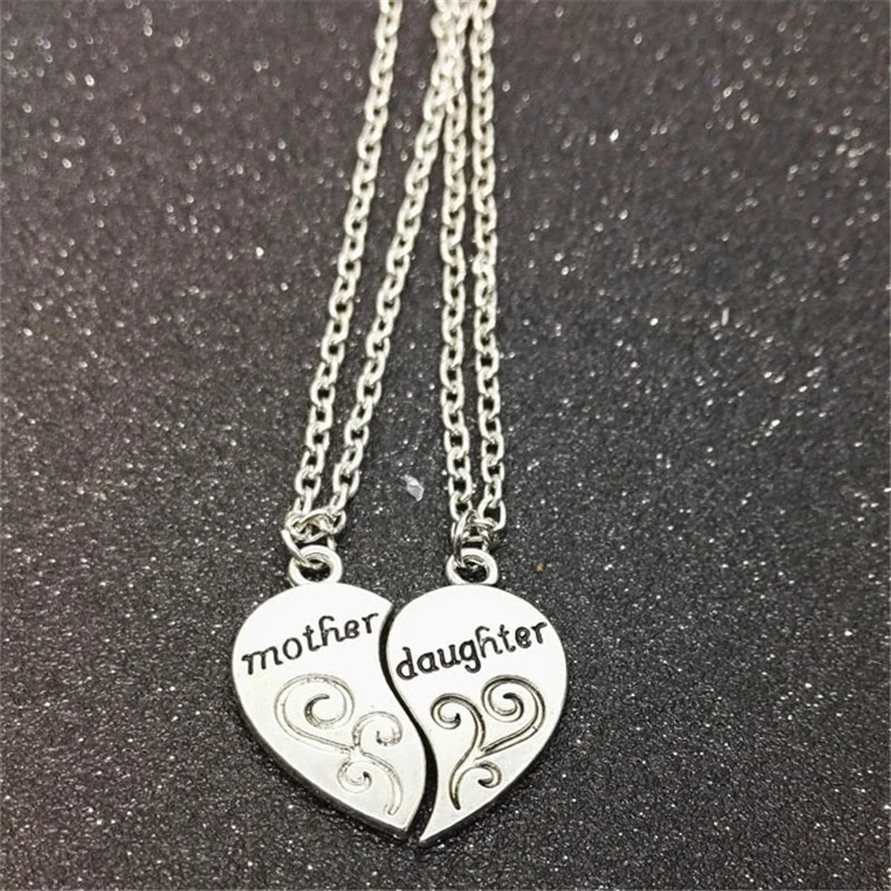 

Fashion Arrival Mother Daughter Necklace Jewelry Zinc Alloy Best Friends Choker Necklace For Women Jewelry Festival Wholesale