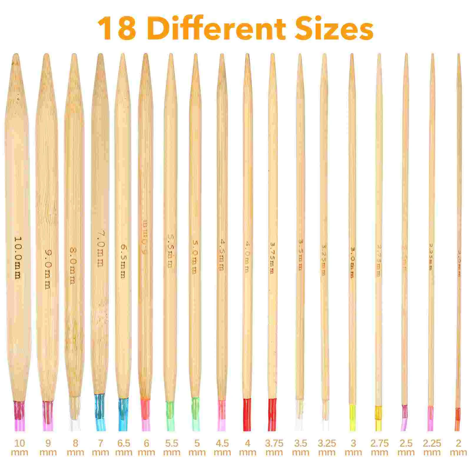 18 шт. аксессуары для вязания игольчатые трубки круговые иглы плетения крючком