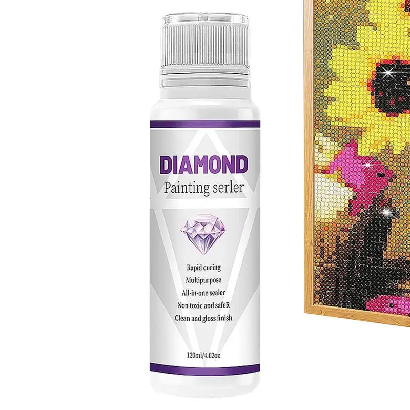 

Diamondss Art Glue Sealers Jigsaw Puzzle Glue For Permanent Hold Shine Sparkle Fast Drying Anti-Shedding Protect Diamondss Art