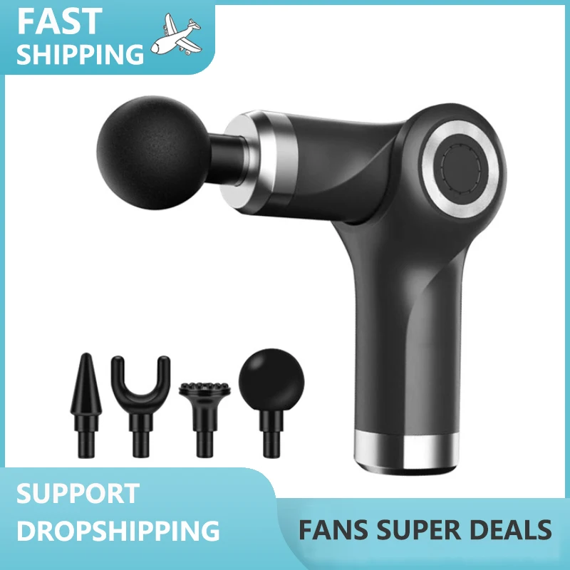 

Massage Gun Athletes Handheld Electric Super Quiet Massager Muscle Body Relaxation Therapy Fascia Gun Fitness Massage