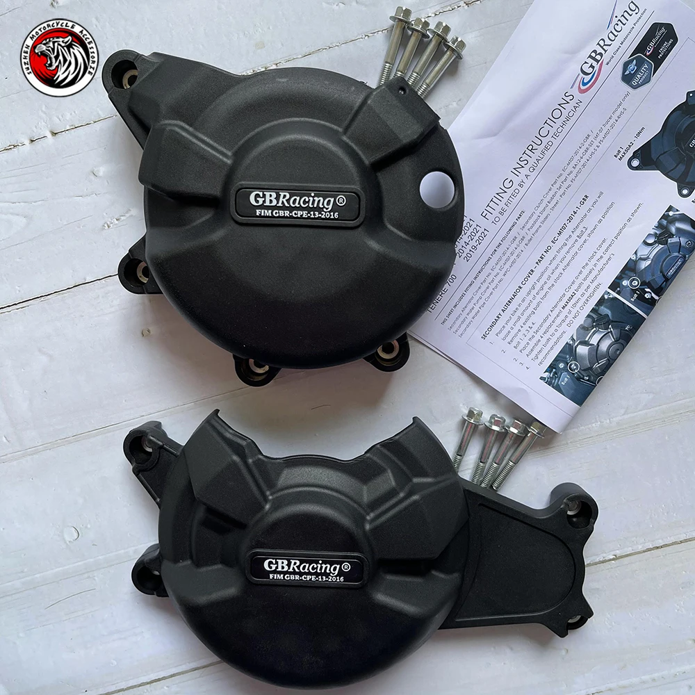 

Motorcycle Secondary Engine Cover Set Case for GB Raing for Yamaha XSR700 XSR 700 2014-2019