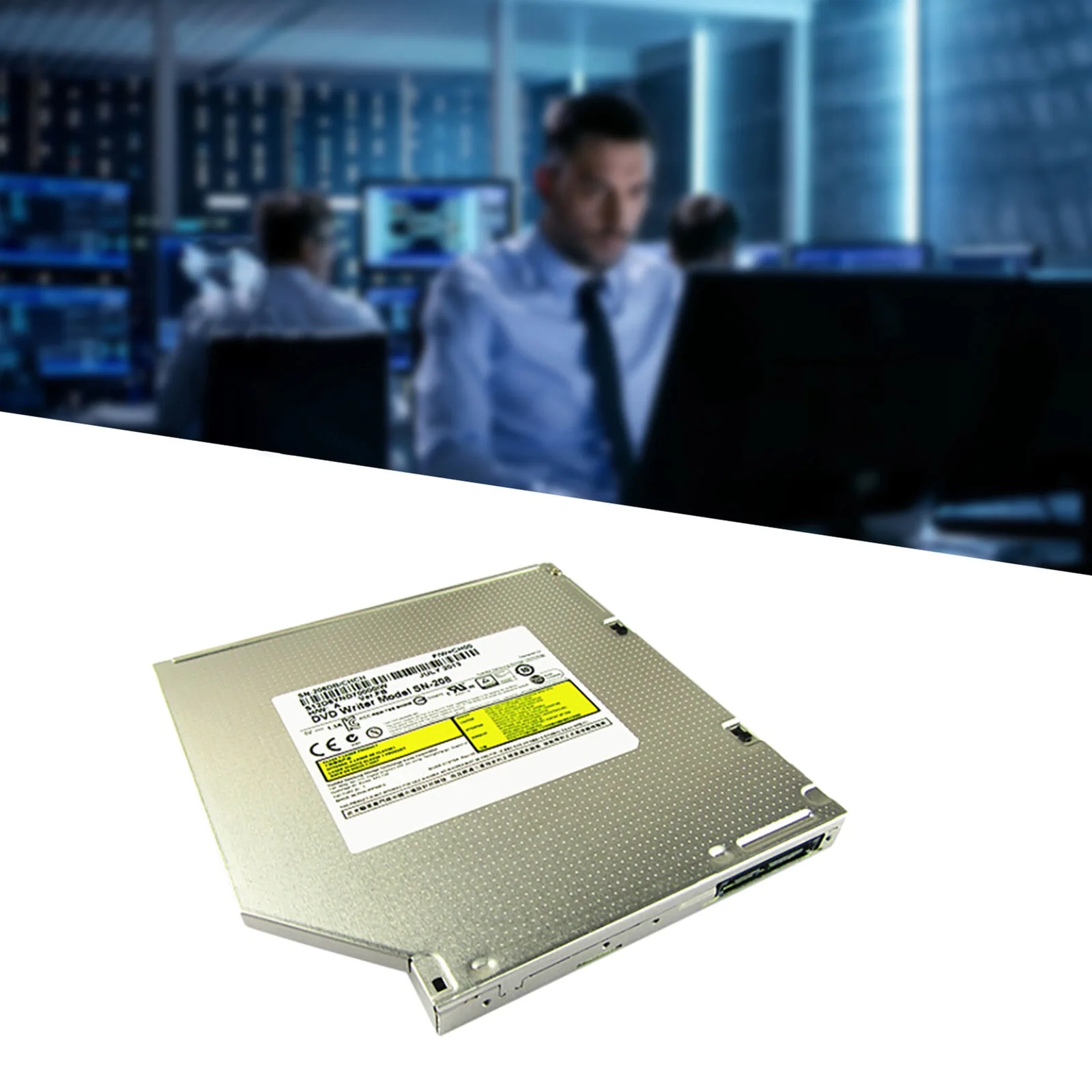 DVD-привод для Samsung HP SN-208 TS-L633 12 7 мм SATA Serial DVD VCD D9 чтение и сгорание встроенный