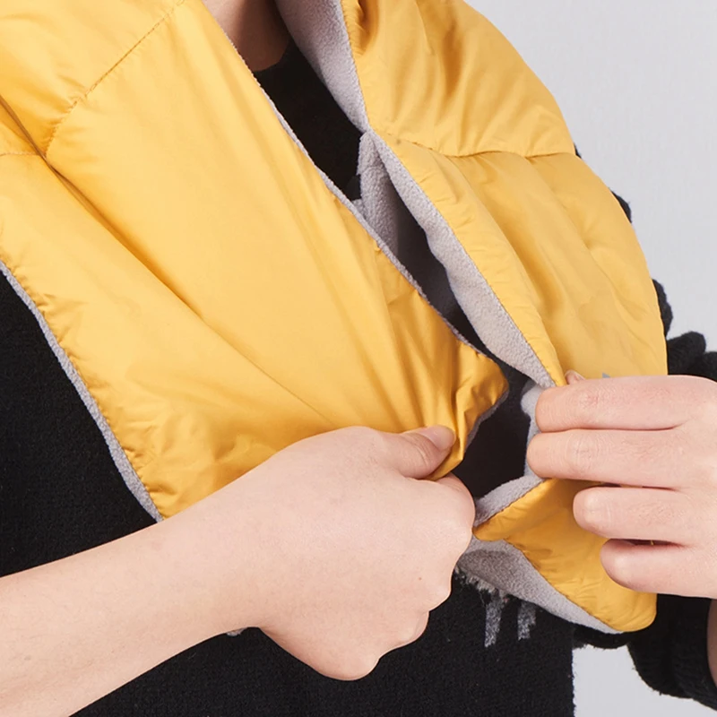 

Зимний теплый утепленный пуховой шарф RIMIX светильник шарф унисекс для занятий спортом на открытом воздухе, пешего туризма, скалолазания, лы...