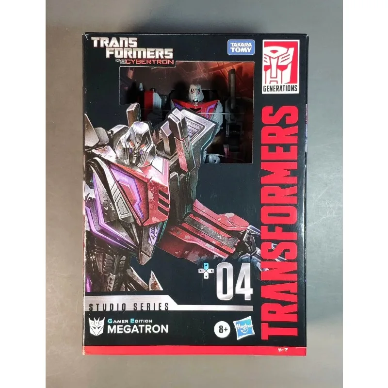 Фото Новая фигурка-робот Transformers Studio Series Gamer Edition 04 Voyager SS GE 04 Мегатрон, подарок для хобби, аниме-фигурки №1