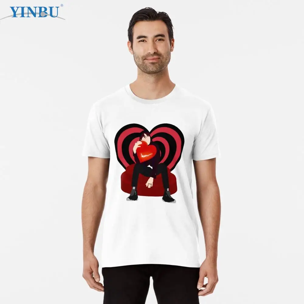 

The Boyz-Younghoon-трюки Stealer-красная версия Высокое качество YINBU Мужская короткая футболка The Boyz Chanhee Graphic Tee