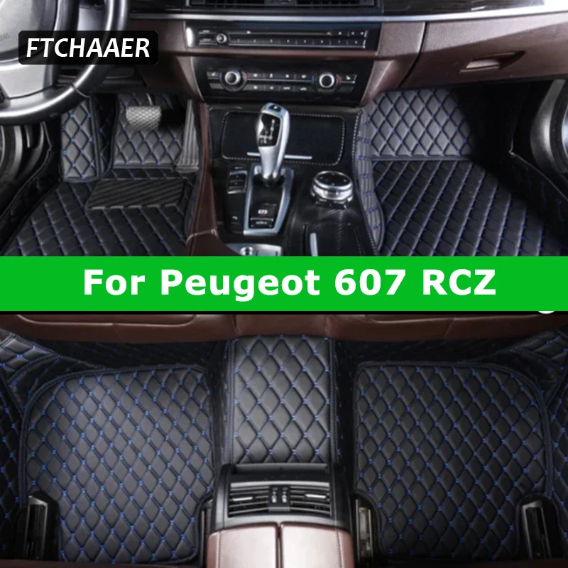 FTCHAAER пользовательские автомобильные коврики для Peugeot 607 RCZ авто ковры аксессуары