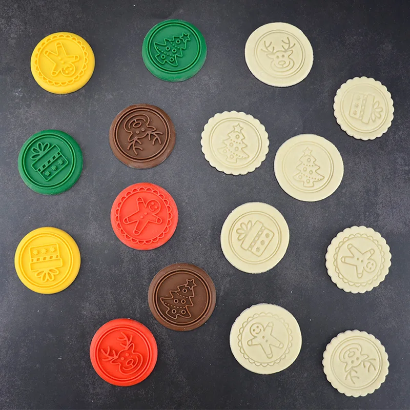 5 шт. формы для выпечки печенья на рождественской тематике |