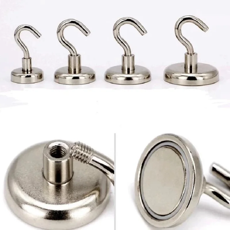 

100 шт., магнитные крючки для холодильника