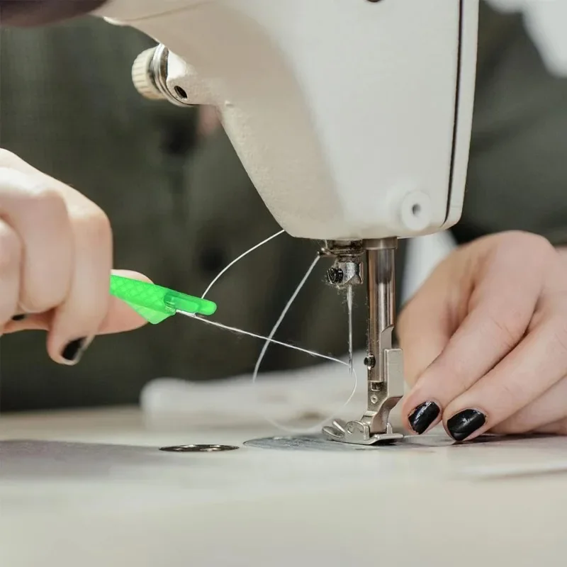 5 шт. вставка для швейных игл типа рыба быстрый пластиковый нитевдеватель