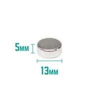 5102050100pcs 13x5 disc neodymium magnets strong 13mm x 5mm permanent round magnet 13x5mm powerful magnetic magnets 135 mm