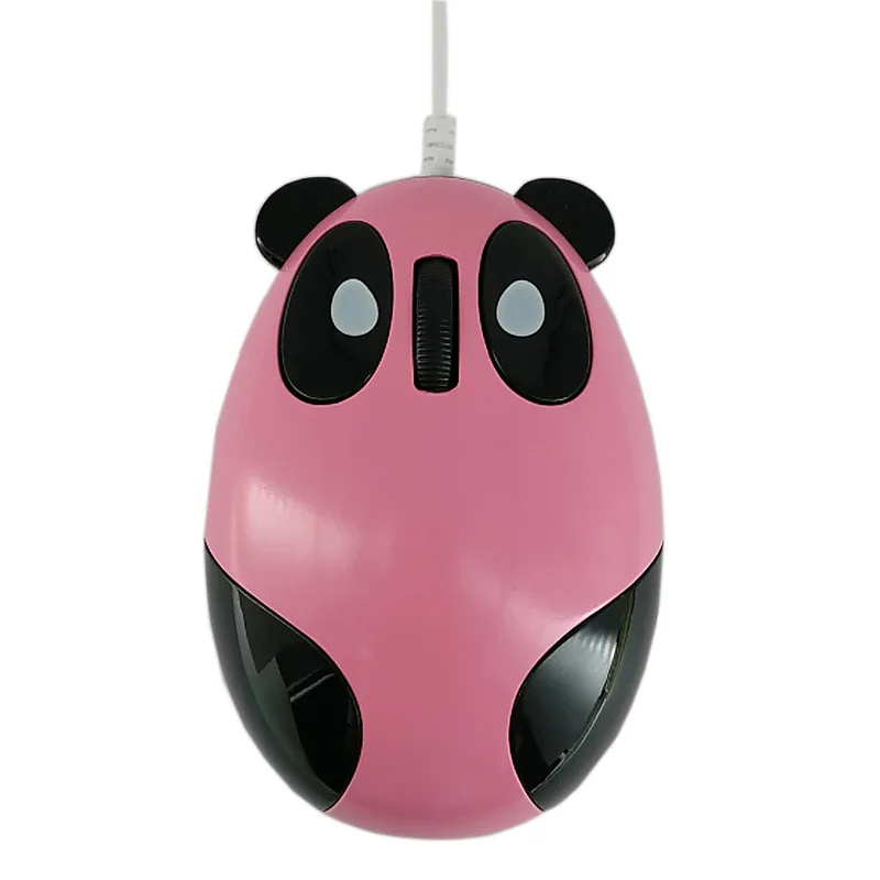 

Мышь Компьютерная Проводная с рисунком панды, USB, 1600 DPI