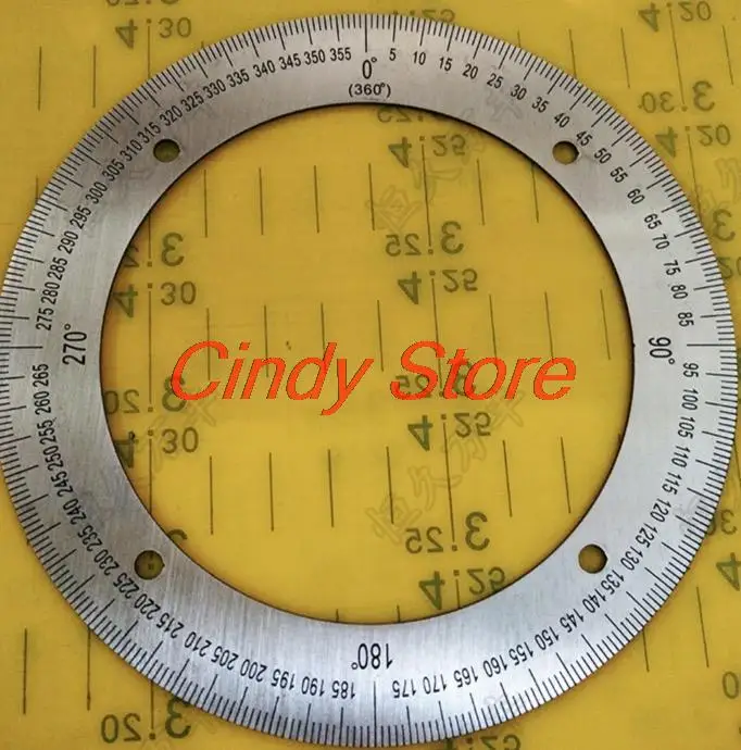 

1pcs. outer diameter:130mm 360 degree dial Steel disc