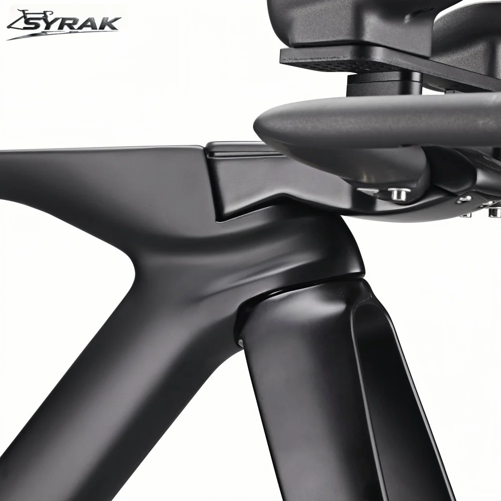 Фото Новая карбоновая рама для велосипеда SYRAK T1100 S/M/L, аэродинамическая рама для триатлона, высококачественная рама для велосипеда с дисковыми тормозами для гонок на время, горячая распродажа №4