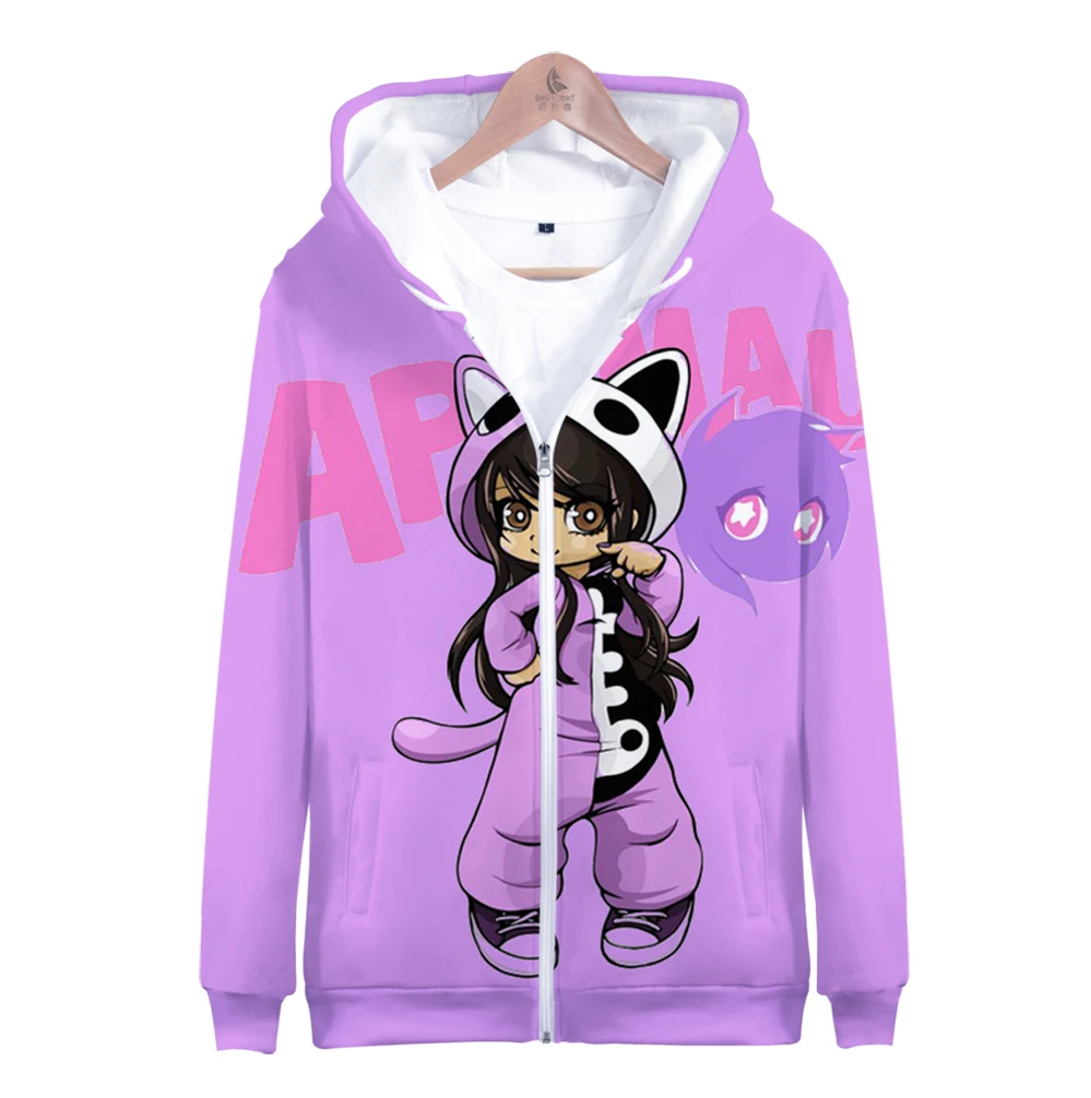 Толстовка с капюшоном на молнии для мальчиков и девочек длинным рукавом |