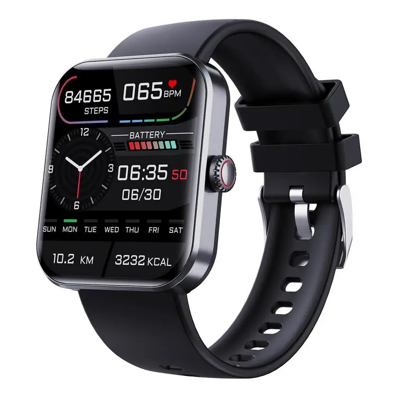 

New Smart Watch Men 1.81in HD Full Touch Screen Sport Fitness Watch Pedometer Waterproof Blue Tooth Call Smartwatch Men Women