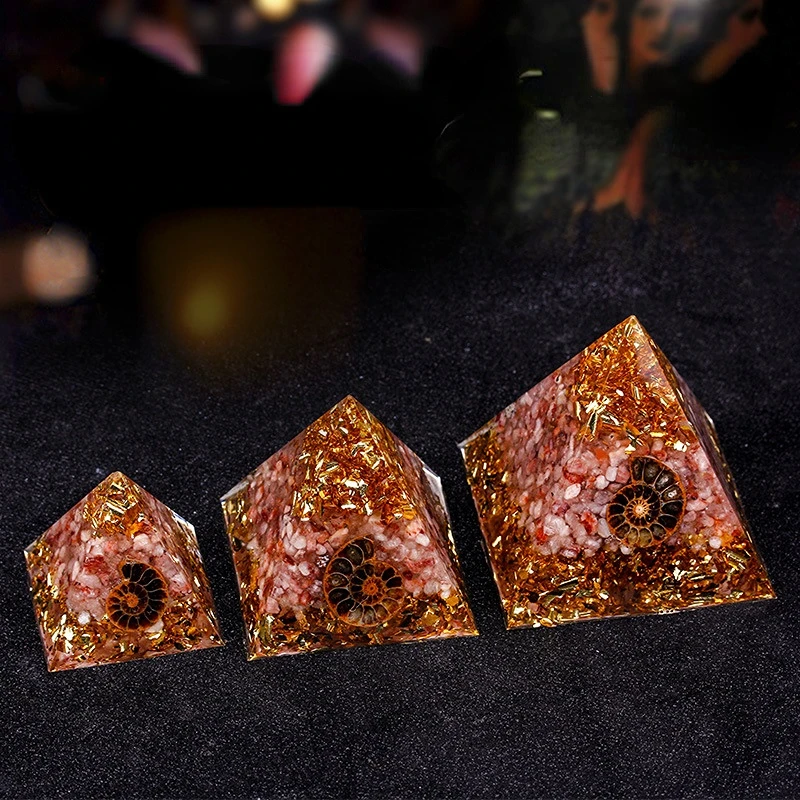 

Naturais Piramide Chakras Orgonite Energy Crystal Tower Decoracion Habitacion Witchcraft Supplies Reiki Stone Pedras Cristais